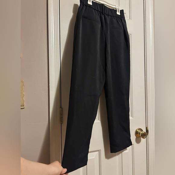 HALARA Black Wide-Leg Trousers with Pockets - Picture 4 of 8